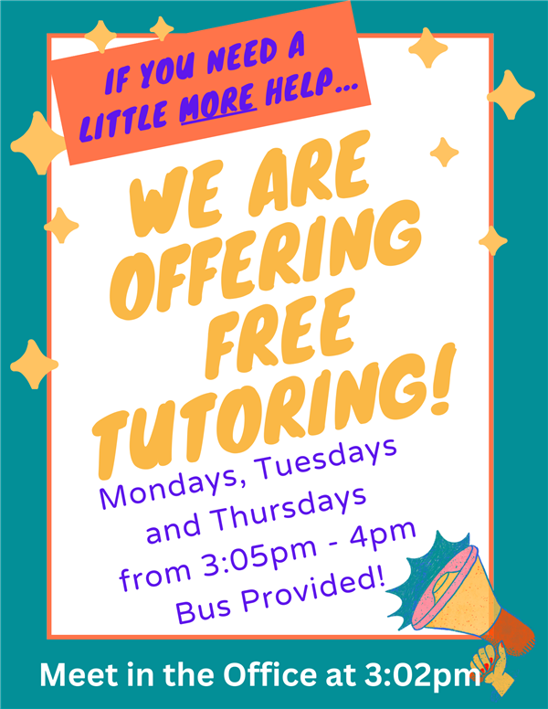 Free Tutoring